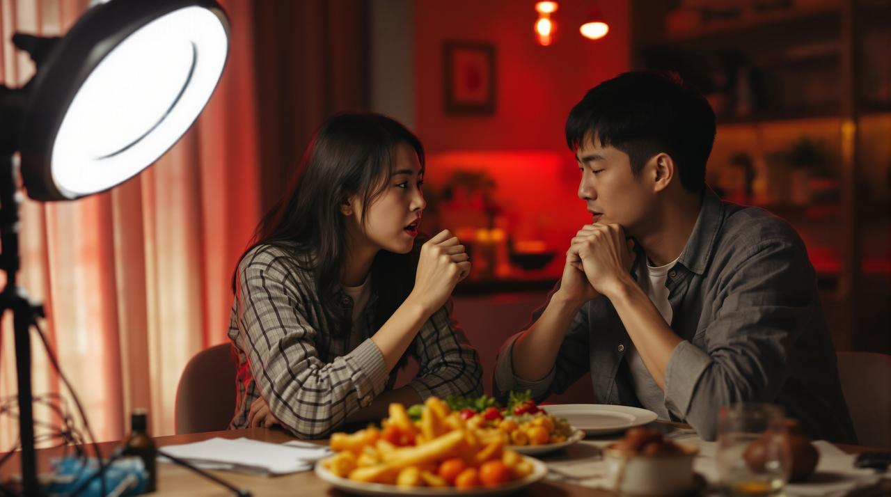 明星夫妻档在春食堂吃瓜引发热议 网友热议情侣互动